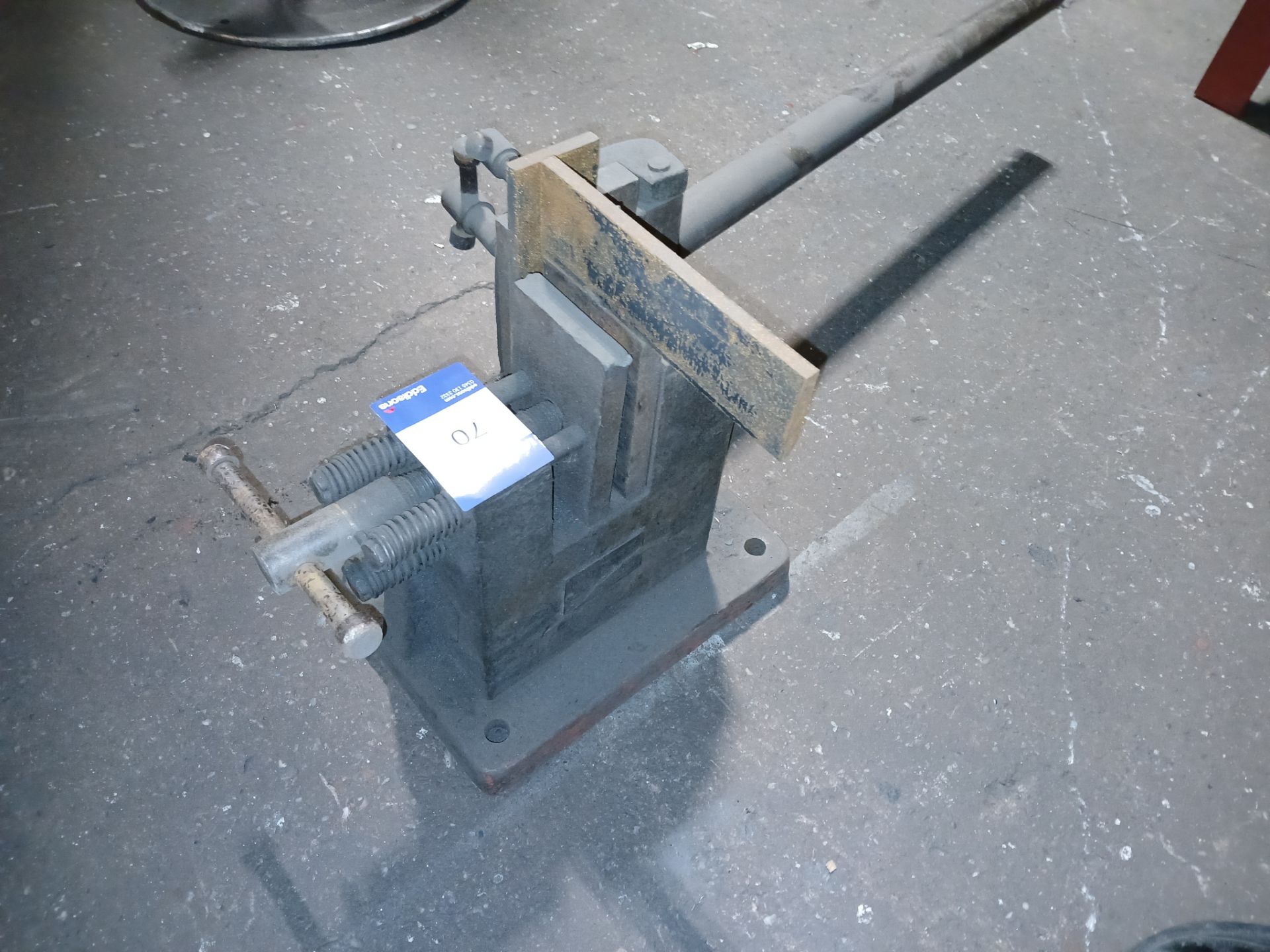 Steel Fabricated Mountable Hand Bender - Image 2 of 2