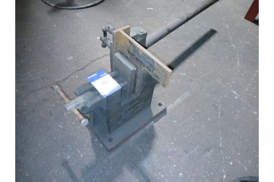 Steel Fabricated Mountable Hand Bender - Image 2 of 2