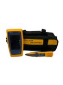 Pre-owned Fluke Networks LinkIQ Cable & Network Tester Kit including LinkIQ with remote IDs #1-7, RJ