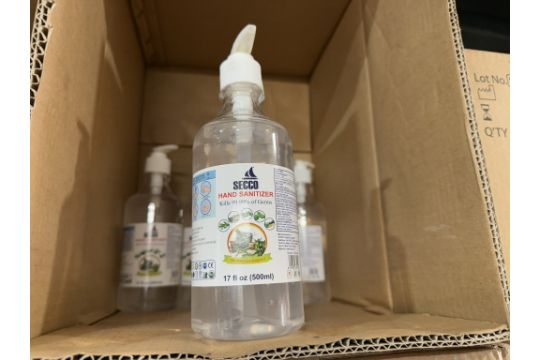 BOXES OF SECCO HAND SANITIZER - Image 1 of 3