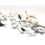 A Collection of Plastic and Diecast Model Aircraft