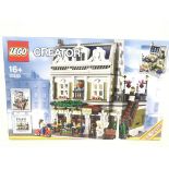 A Boxed And Sealed Lego Creator Parisian Restauran