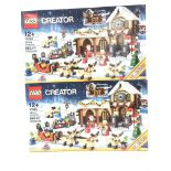 2 X Boxed Lego Creator Santas Workshop #10245.