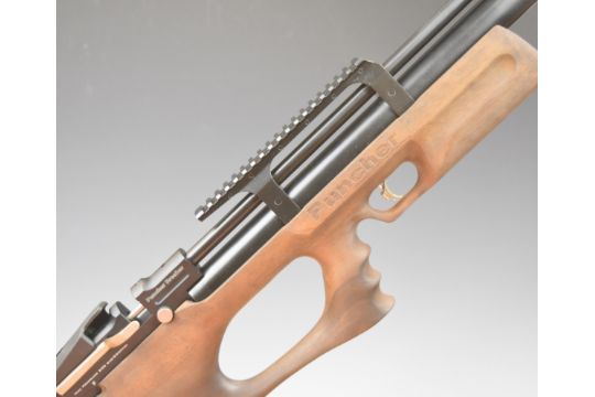 Kral Puncher Breaker .25 PCP FAC carbine air rifle with 12-shot magazine, thumb-hole stock, - Image 1 of 11