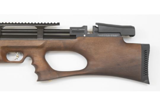 Kral Puncher Breaker .25 PCP FAC carbine air rifle with 12-shot magazine, thumb-hole stock, - Image 8 of 11