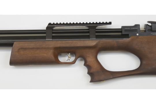 Kral Puncher Breaker .25 PCP FAC carbine air rifle with 12-shot magazine, thumb-hole stock, - Image 9 of 11