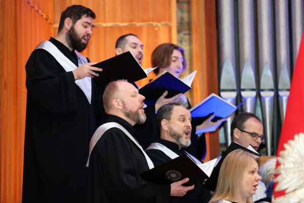 Jubileusze Collegium Medicum UMK uroczystość w Bydgoszczy (Filharmonia Pomorska,  25.11.2024) [fot. Andrzej Romański] Kliknij, aby powiększyć zdjęcie