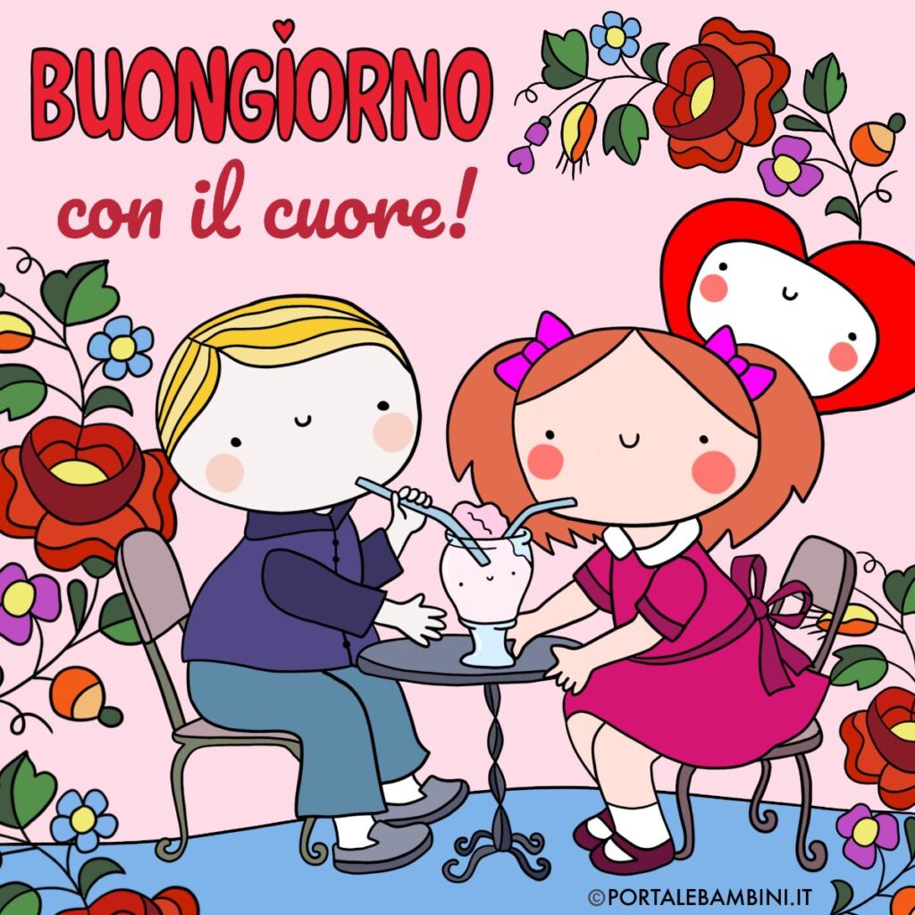 immagini buongiorno con il cuore gratis nuove