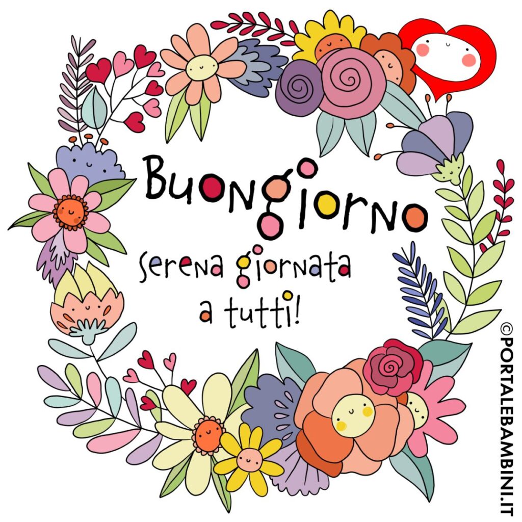 Immagini del buongiorno originali