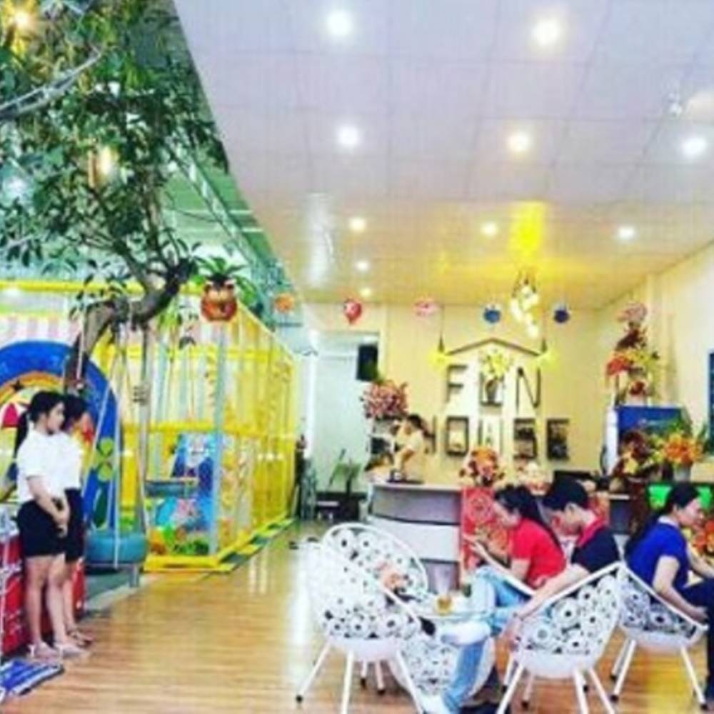 thiết kế quán cafe tai các khu vui chơi giải trí