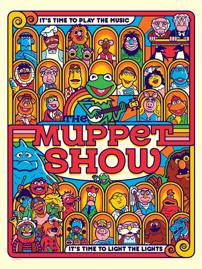 The Muppet Show by Dave Perillo - Poster Pirate