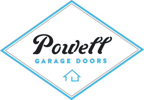 powell garage logo