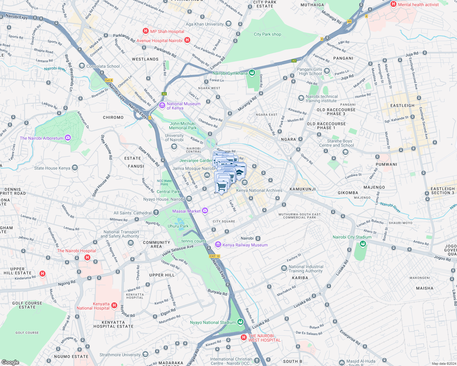 Kimathi Street, Nairobi Nairobi - Walk Score