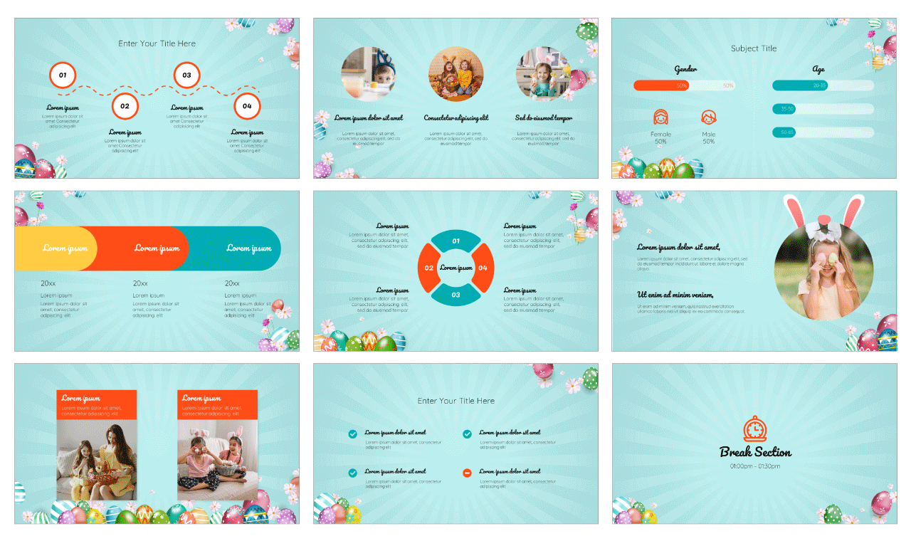 Easter Powerpoint Templates