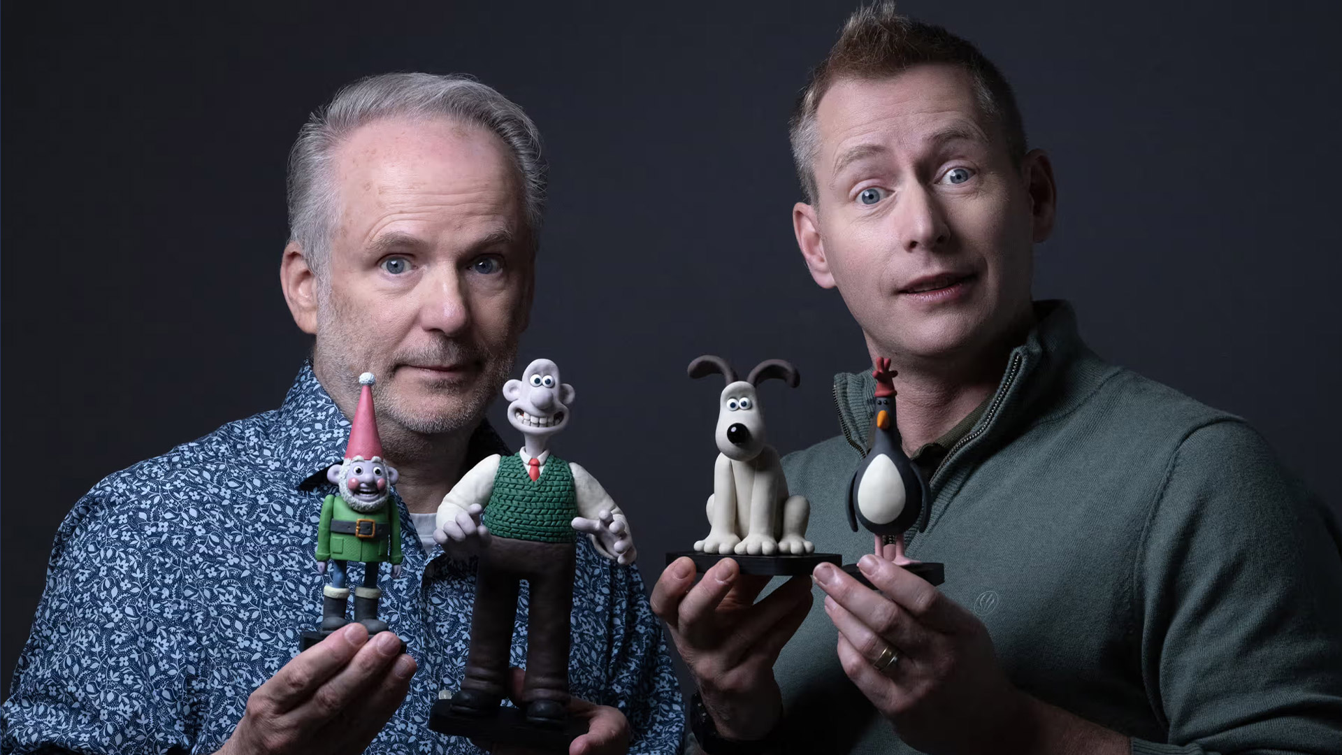 Nick Park & Merlin Crossingham