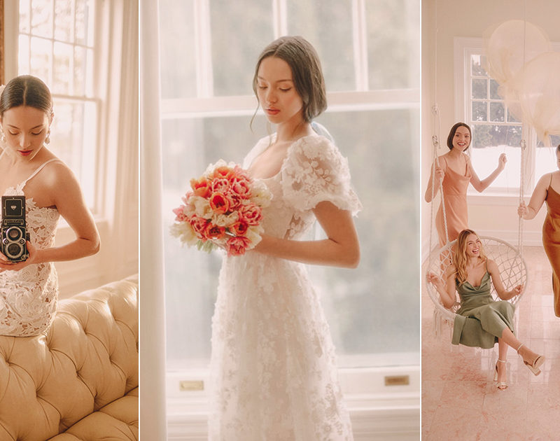 A Beautiful Spring Wedding Dress Collection Featuring The Biggest Fashion Trends