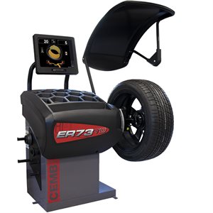 ER73TD AUTOADAPTIVE™ OPB WHEEL BALANCER WITH SPOTTER LASERS