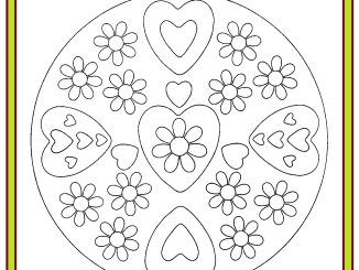 Mother's Day Mandala