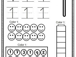 Number-1-Worksheet-For-Kids