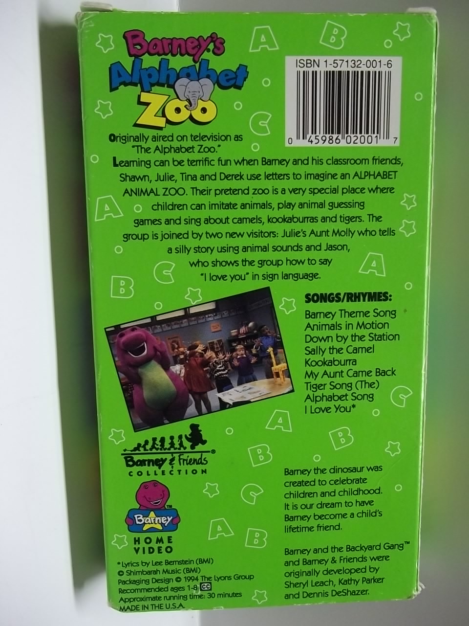 Barney Alphabet Zoo Vhs Video Ebay - vrogue.co