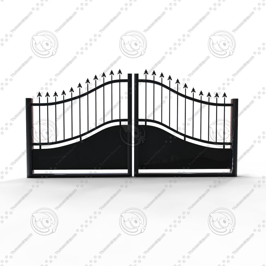 Gate Doors 3D Model $15 - .obj .fbx .c4d .3ds - Free3D