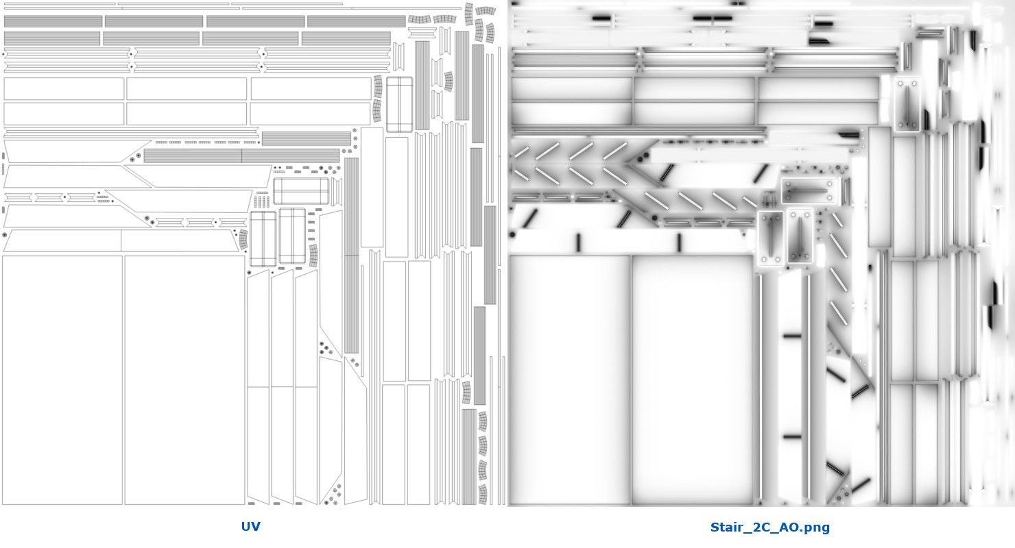 Escalera 2C Modelo 3D $12 - .obj .fbx .blend - Free3D