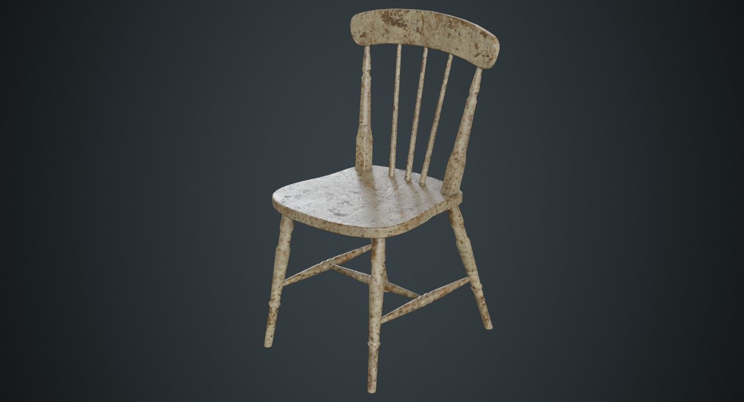 Silla de cocina 2C Modelo 3D $15 - .obj .fbx .blend - Free3D