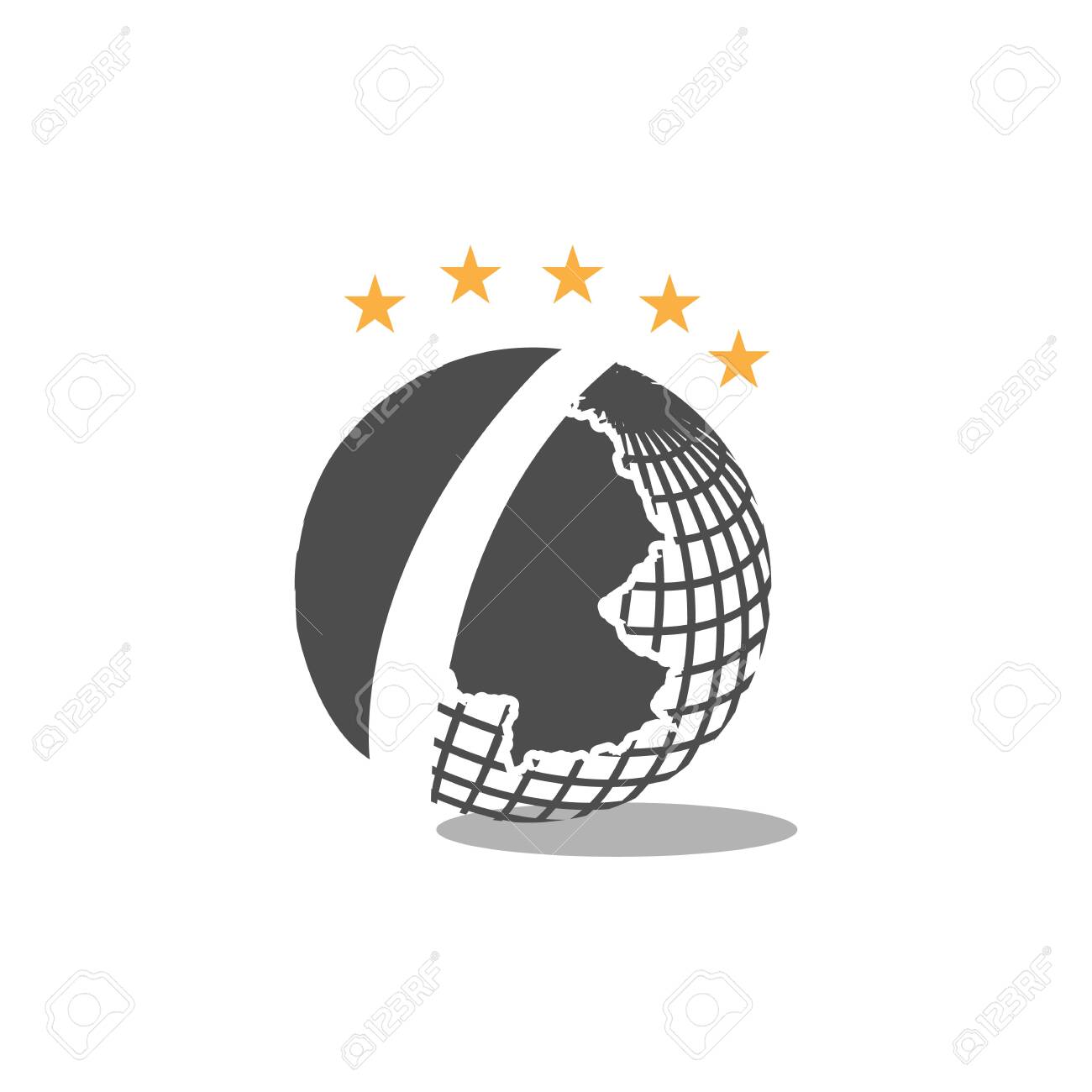 Five Stars Quality World Class Icon Logo Vector Illustrations Royalty Free Cliparts Vectors And Stock Illustration Image