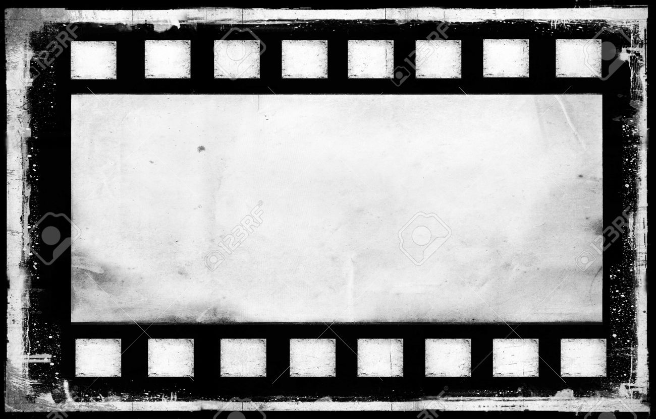 Bank Old Grunge Film Strip Frame Background Stock Photo, Picture And  Royalty Free Image. Image 29201142.