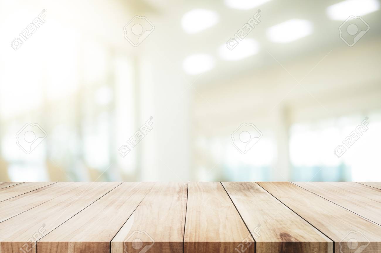 Empty Table For Present Product With Office Background. Stock Photo,  Picture And Royalty Free Image. Image 102335356.