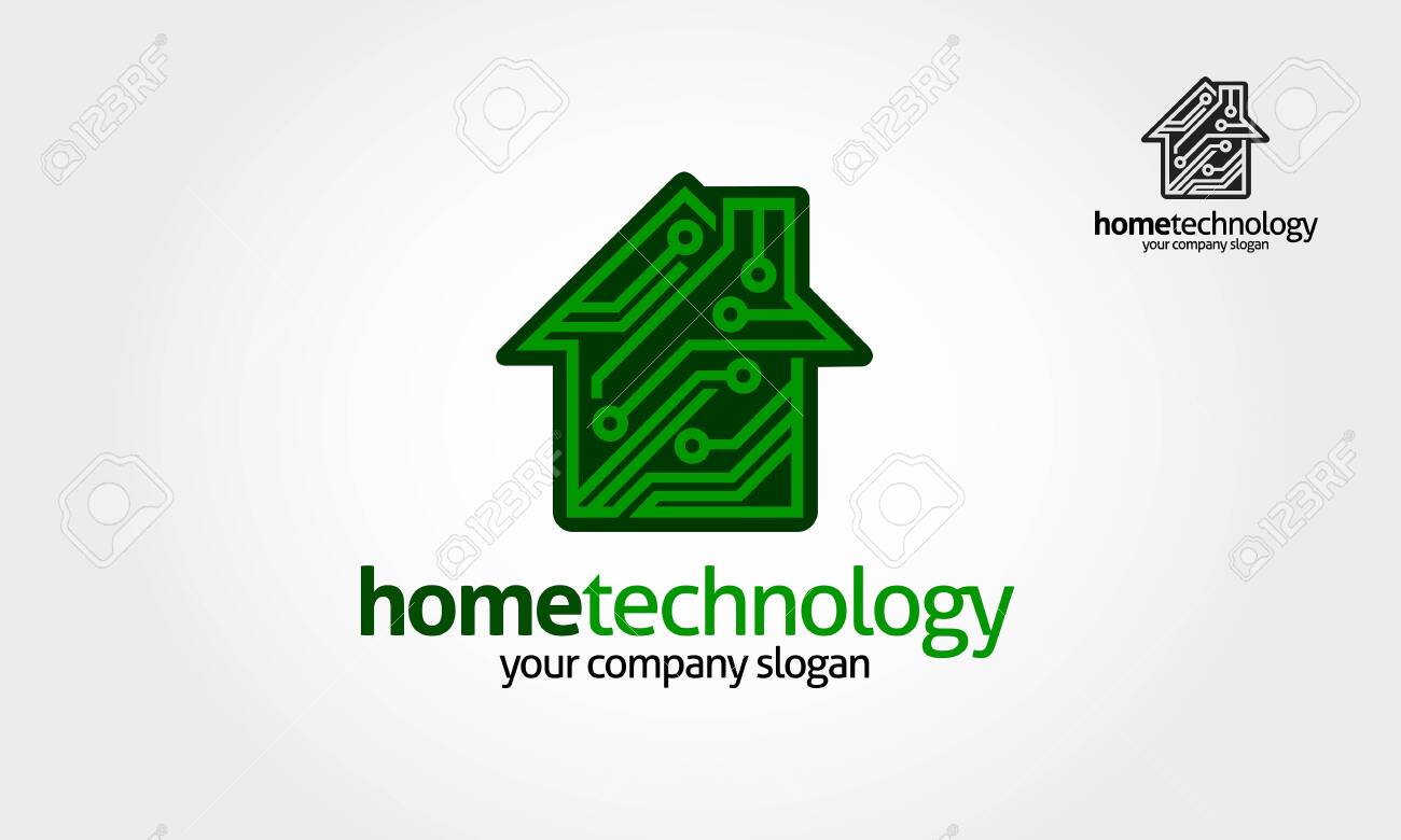 Home Technology Vector Logo Template This Logo Is Suitable For Chip Home Technology Science It Electronics Software Digital Engineering House Plan Building Property Logos Royalty Free Cliparts Vectors And Stock Illustration Image