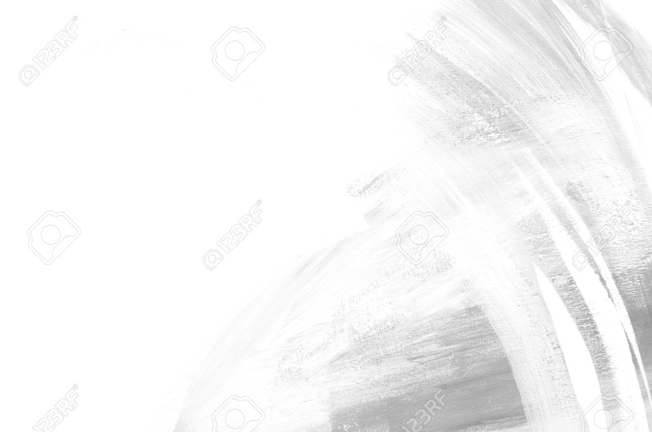 Abstract White And Gray Background Painting. Grunge Background.  Brushstrokes Of Paint. Modern Art. Contemporary Art. Stock Photo, Picture  And Royalty Free Image. Image 73746997.