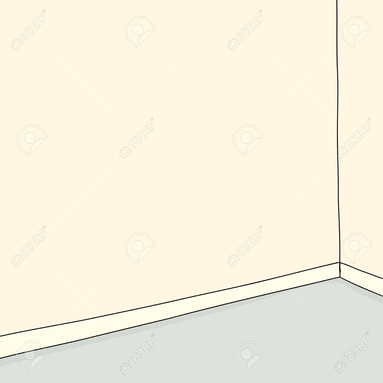 Empty Hand Drawn Cartoon Room Background Royalty Free SVG, Cliparts,  Vectors, And Stock Illustration. Image 31849618.