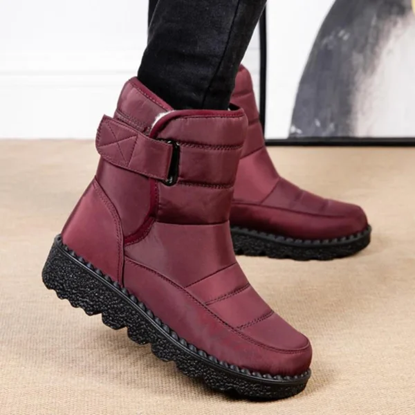 Boots Women Snow Fur Women's Boots Platform Women Shoes Plus Size Keep Warm Shoes Woman New Flat Botas Mujer Winter Boots 5