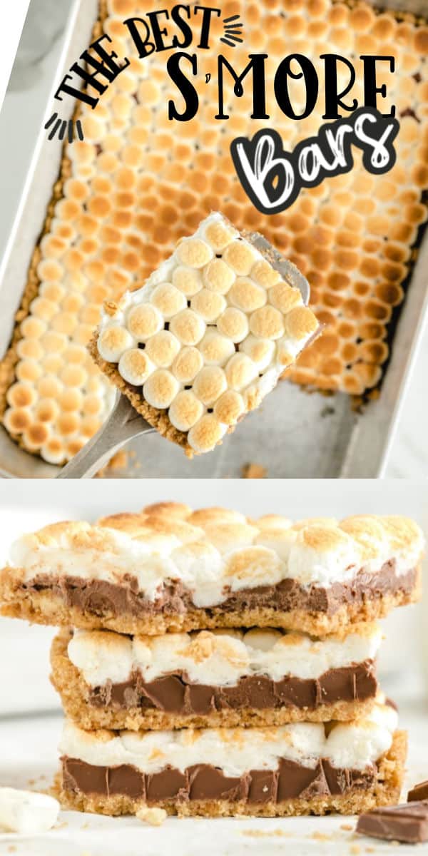 The best s'more bar recipe pinterest