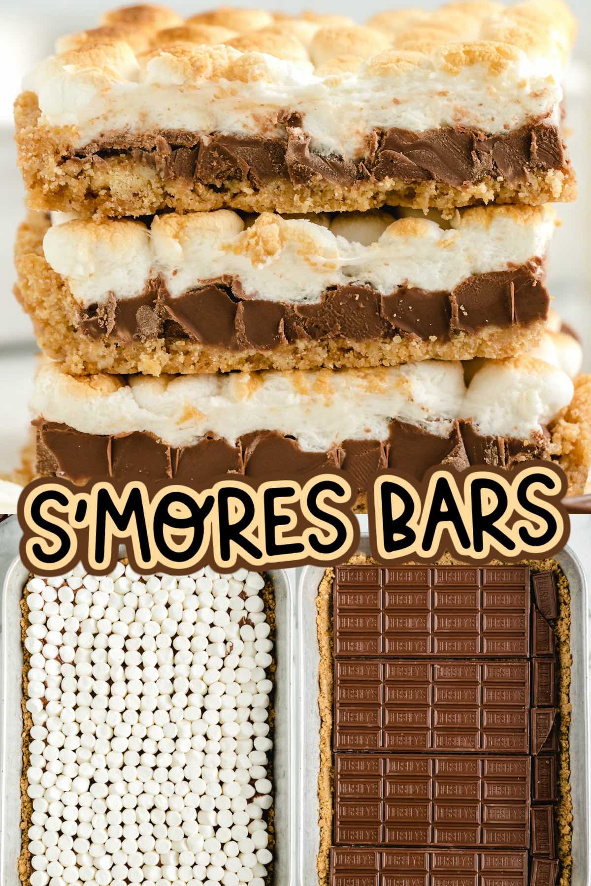 smores bars.