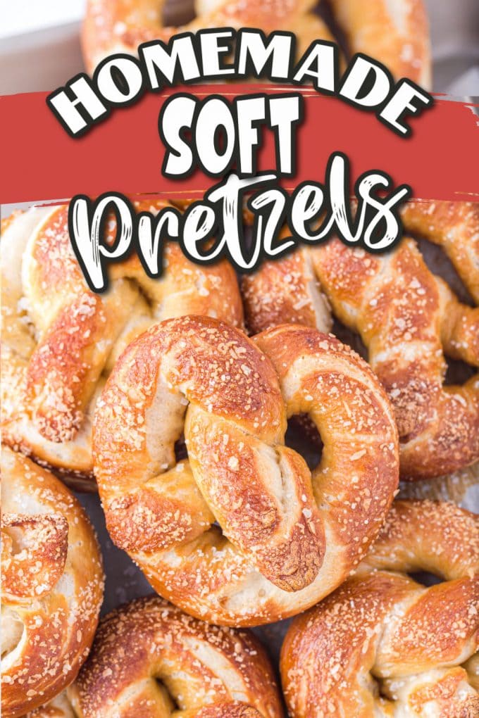 Homemade Soft Pretzels pinterest