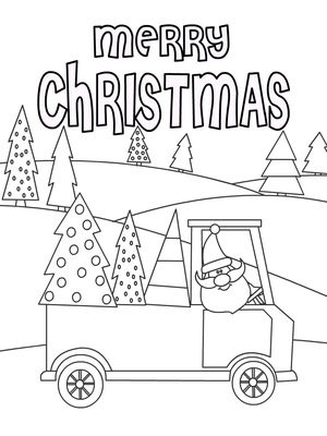 Free Printable Christmas Coloring Cards Cards, Create and Print Free ...