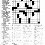 Daily Crossword Puzzle Printable – Rtrs.online   Printable Crossword Puzzles By Jacqueline Mathews