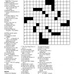 Free Printable People Magazine Crossword – Free Printable Variety Puzzles