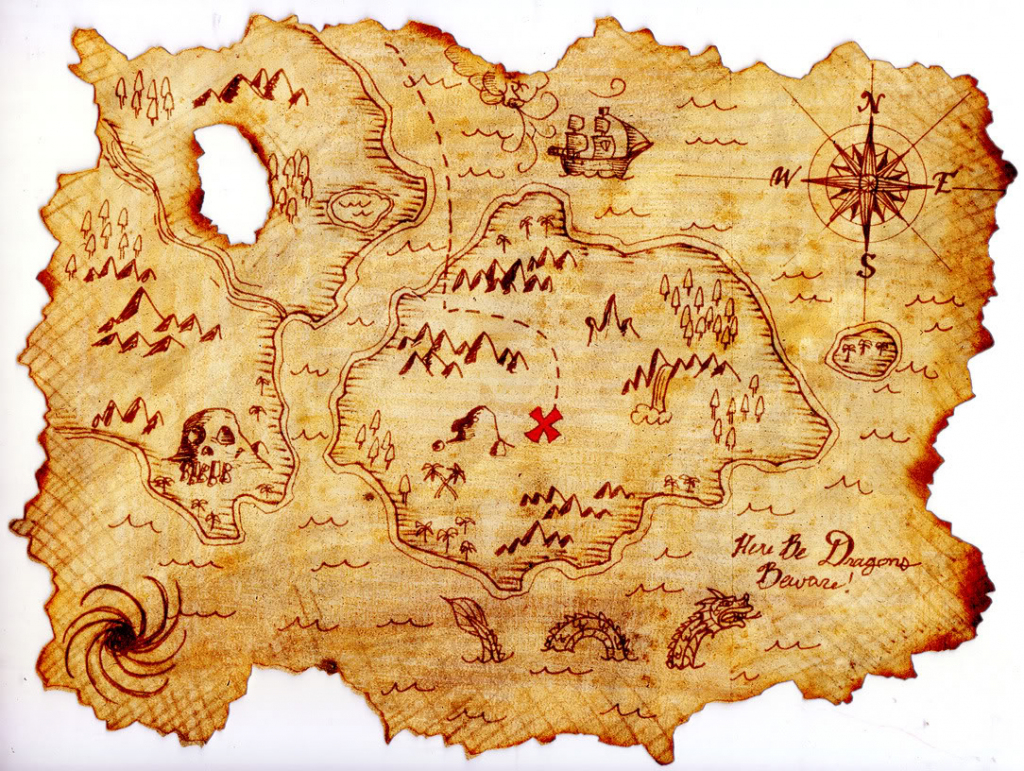 Treasure Map Template