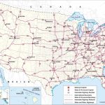 Major Us Cities And Roads Map Usa Road Map Awesome United States Map | Printable Us Road Map