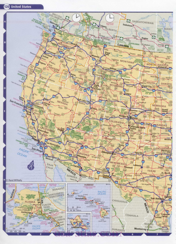 United States Road Map With Cities Printable Printable Us Maps