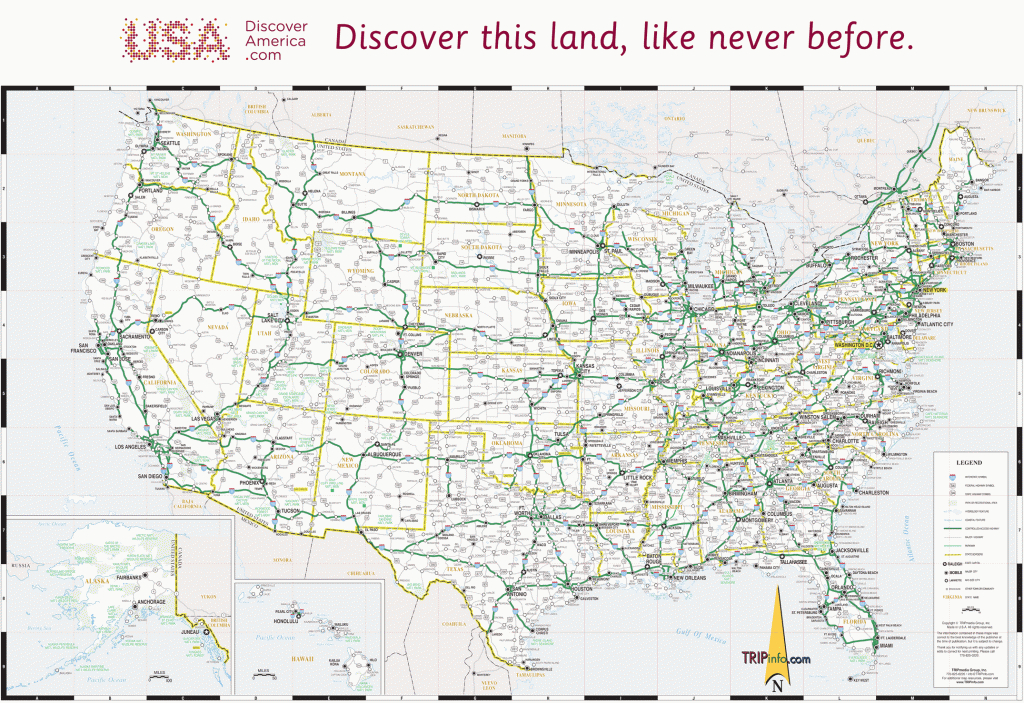 Usa Map | Printable Us Road Map