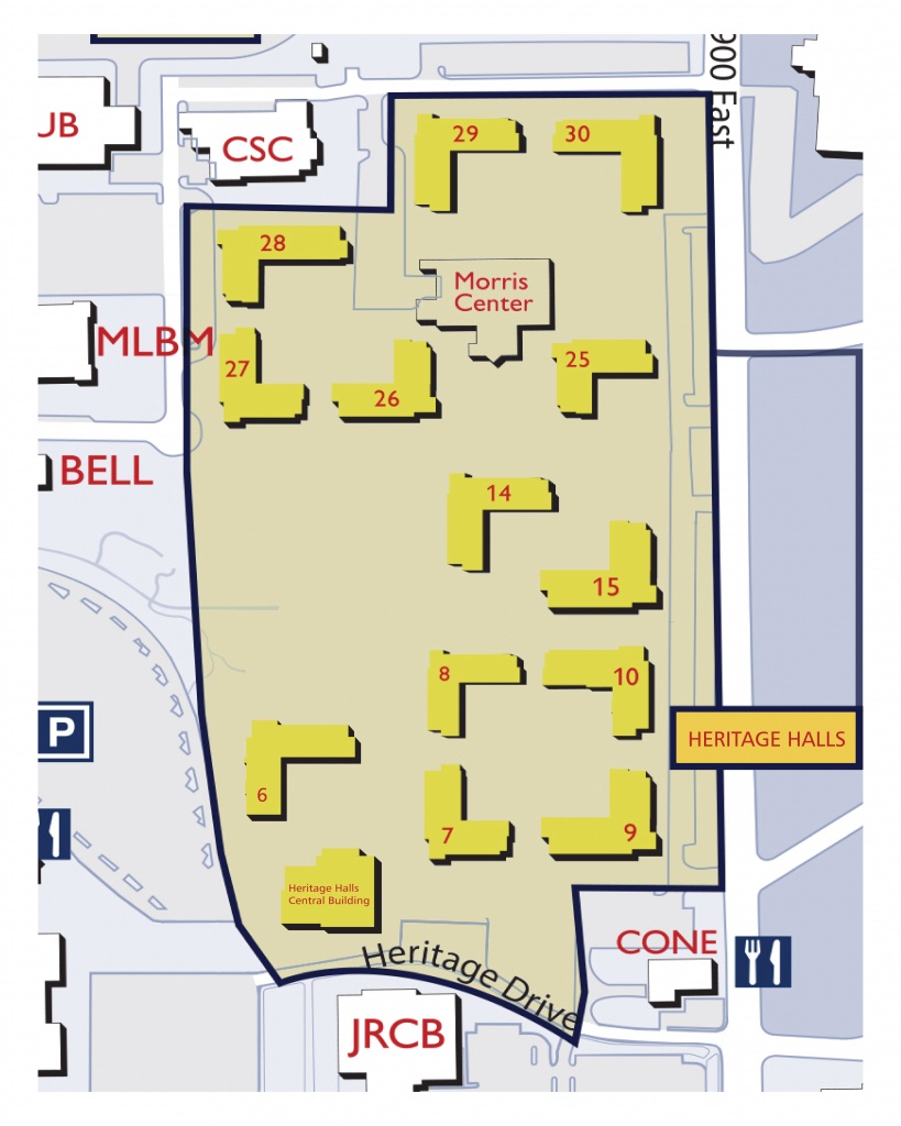 Byu Campus Map | Ageorgio - Byu Campus Map Printable