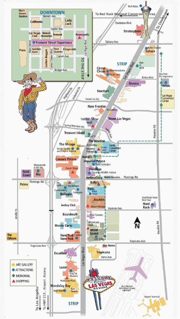 Las Vegas Maps Printable