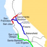 Amtrak California Simplified Map • Mapsof   Amtrak Map California   Amtrak California Map Stations