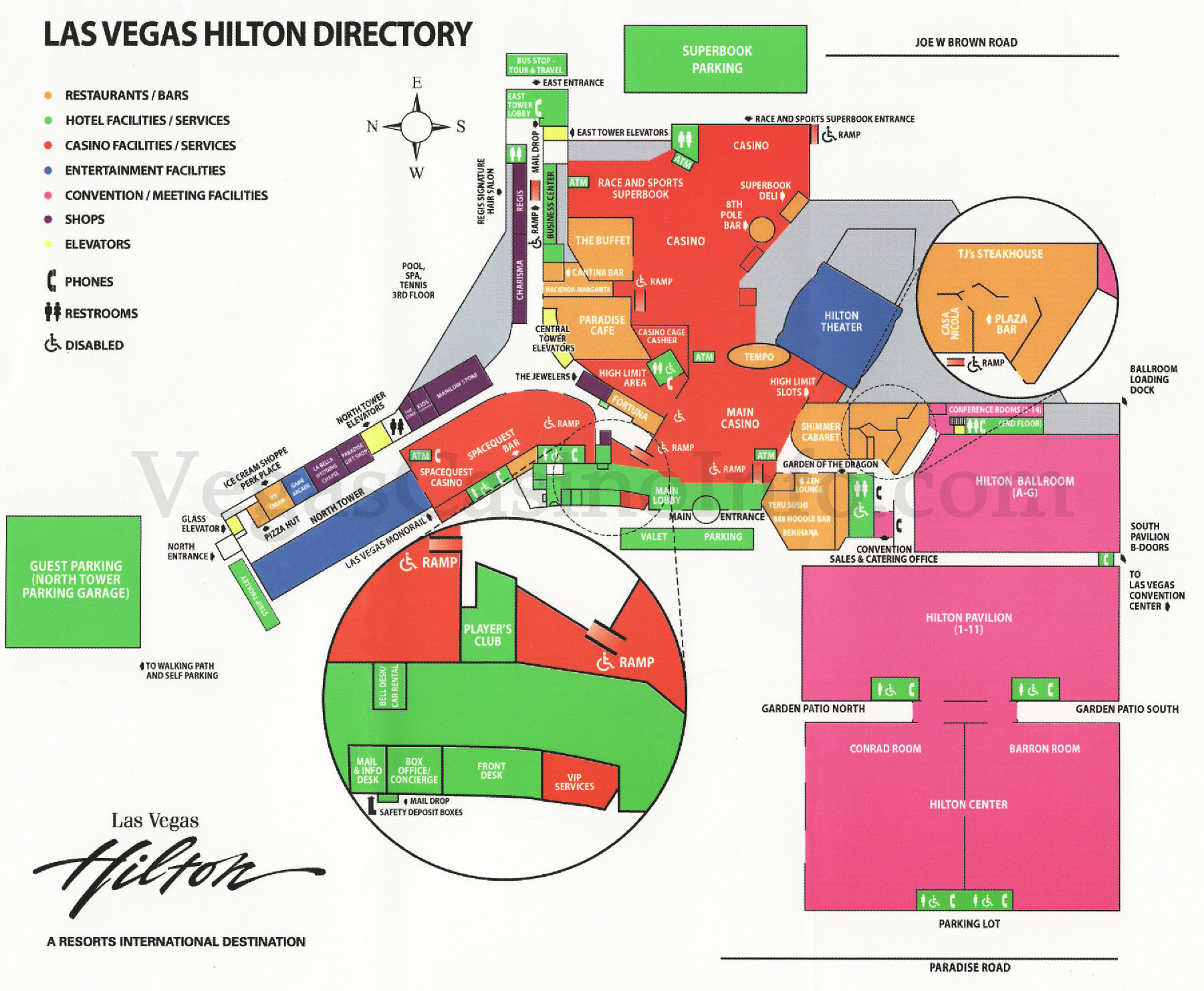 Casino Property Maps Php Southern California Casino Map California - Map Of Casinos In Southern California