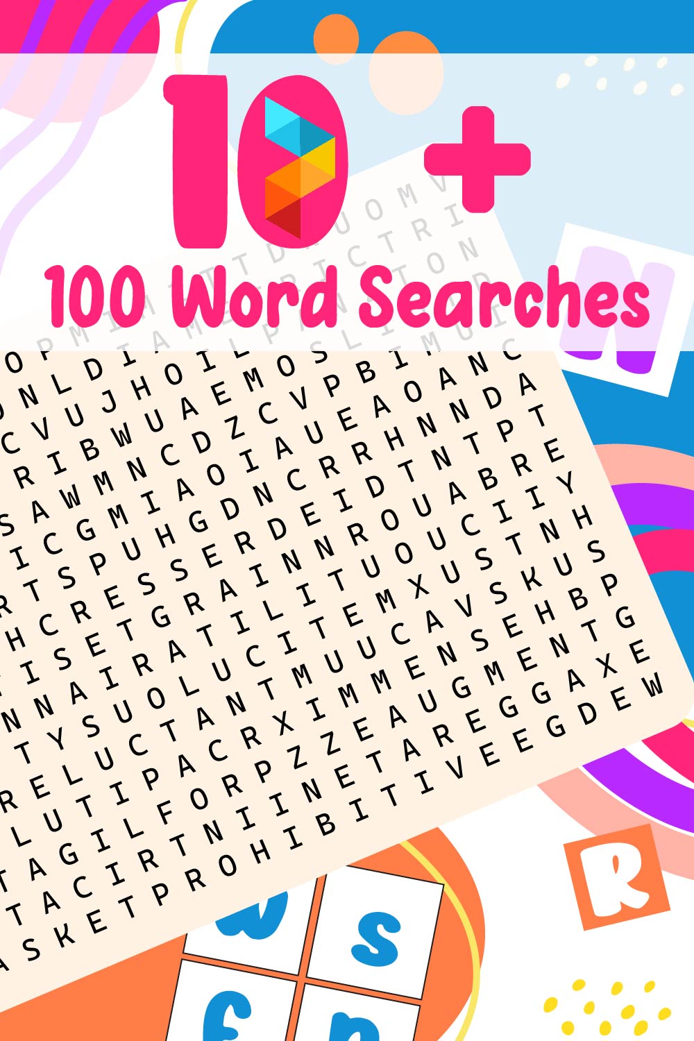 100 Word Word Searches