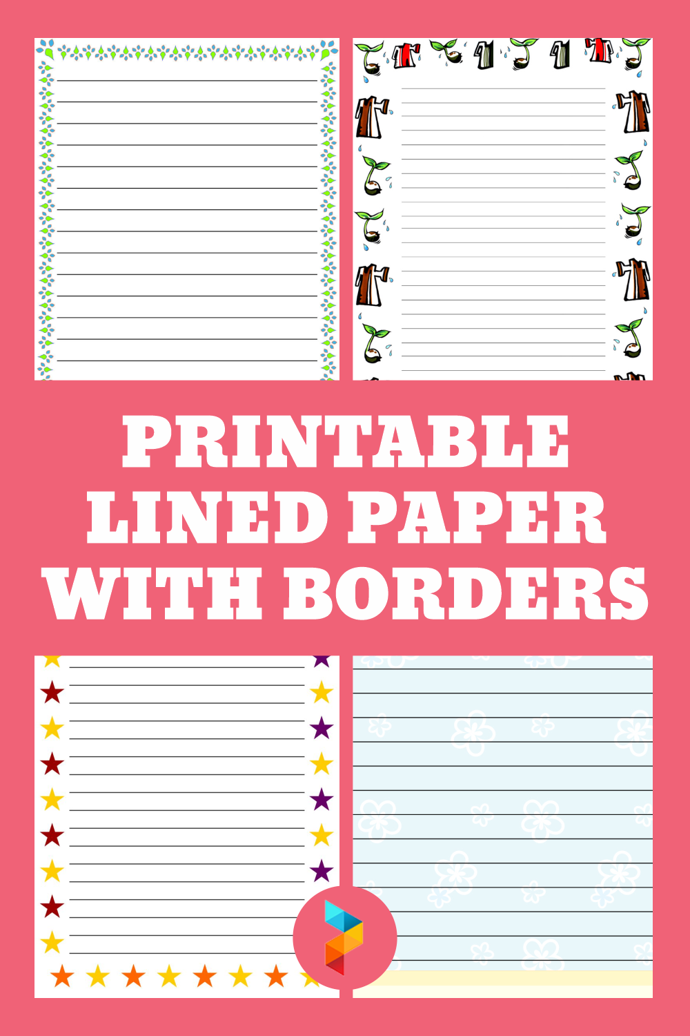 Lined Paper With Borders